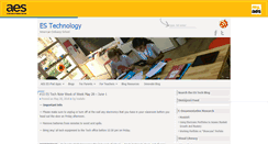 Desktop Screenshot of estech.esblogs.aes.ac.in